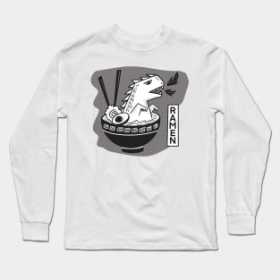 Kaiju ramen Long Sleeve T-Shirt